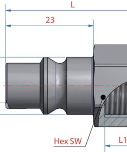 Boquilla rosc. hembra BSP 1/2"