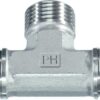 Racor en T ajustable 10L acero inox.