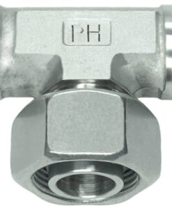 Racor en T ajustable 12L acero inox.