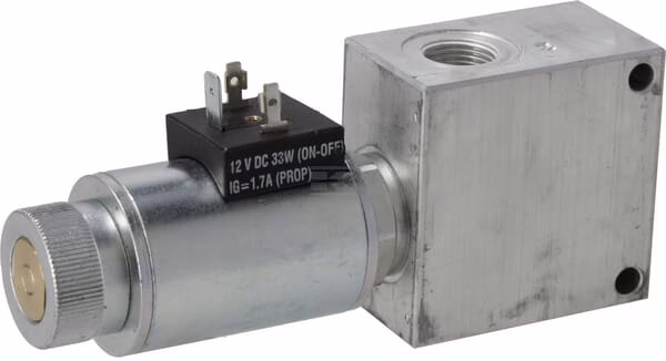 Válvula eléctr. 2/2 24 V Nº cer. 3/8" BSP