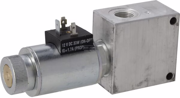 Válvula eléctr. 2/2 24 V Nº cer. 3/8" BSP 1 Válvula eléctr. 2/2 24 V Nº cer. 3/8" BSP