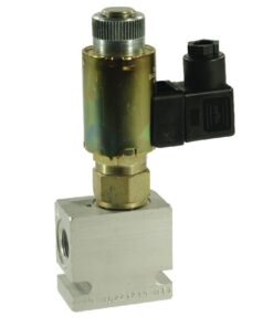 Válvula eléctr. 2/2 24 V Nº ab. 3/8" BSP