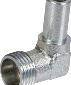 Codo ajustable 15L acero inox.