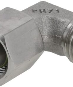 Codo ajustable 38S acero inox.