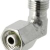 Codo ajustable 8L acero inox.