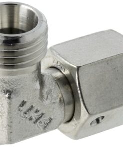 Codo ajustable 8L acero inox.