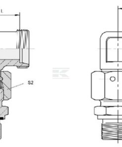 Escuadra orientable 10S