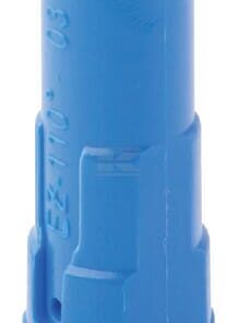Tobera anti-deriva, venturi, simple chorro plano EZ 110° 03 azul plástico MMAT