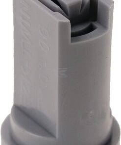 Tobera anti-deriva, venturi, doble chorro plano EZK-TWIN 110° 06 gris plástico MMAT