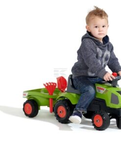 Tractor Infantil Claas con remolque