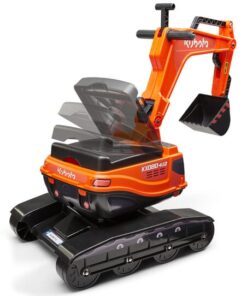 Excavadora KubotaKX080-4α2, con asiento de apertura y casco