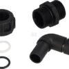 Racor para manguera Macho 1" BSP/19mm 90°