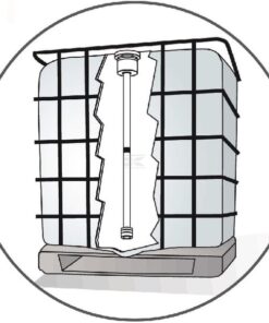 Tubo de aspiración con tapón de cierre 2" BSP para bidón de 1000 L válido para  AdBlue®