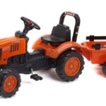 Tractor con remolque Kubota