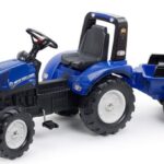 Tractor con remolque New Holland