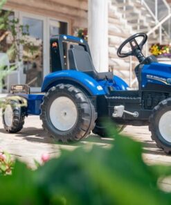 Tractor con remolque New Holland