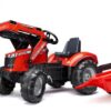 Excavadora Massey FergusonS8740 de pedales con remolque 2 Excavadora Massey FergusonS8740 de pedales con remolque