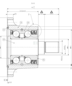 Unidad de soporte de cubo para disco de grada, SKF