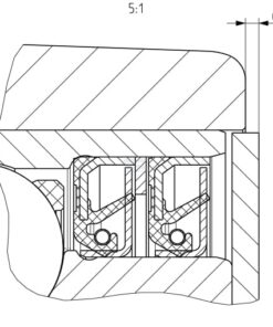 Unidad de soporte de cubo para disco de grada, SKF