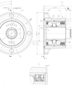 Unidad de soporte de cubo para disco de grada, SKF