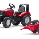 Tractor con remolque Case IH