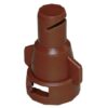 Tobera abono líquido FD 130° 05 marrón plástico Lechler