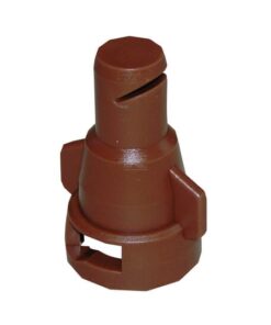 Tobera abono líquido FD 130° 05 marrón plástico Lechler