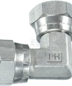 Swivel Adaptor F/F 3/8" BSP 90° SS