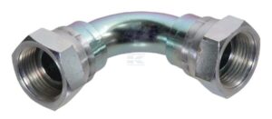 Codo curvo 90°, rosca H-H BSP 3/4"
