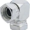 Adaptador acodado con 2x tuerca 1 BSP 11 Adaptador acodado con 2x tuerca 1 BSP
