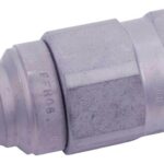 Tapón de acoplamiento rápido cara plana, M 1/2"-7/8" UNF