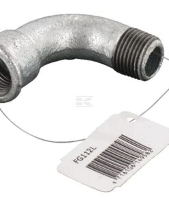 Codo 90° hemb/macho galv. 1/2"