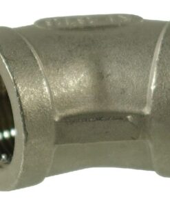 Codo 45° inox 2xH 1 1/4" 6 Codo 45° inox 2xH 1/2