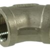 Codo 45° inox 2xH 1 1/4"