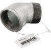 Codo 45° galv hem/macho 1 1/2"