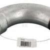 Codo 90° hembra/macho galv. 2"
