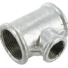 Pieza en T cincada 1 1/4"x3/4"