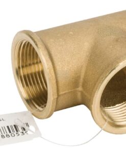 Pieza en T de latón 3xH 1 1/4"