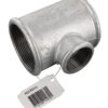 Pieza en T galvanizada 2"x1"