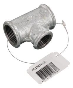 Pieza en T galv. 3/4"x1/2"