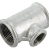 Pieza en T cincada 3/4x3/8"