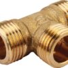 Pieza en T MS macho 1/2" 2 Pieza en T MS macho 1/2"
