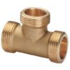 Pieza en T MS macho 3/4" 3 Pieza en T MS macho 3/4"