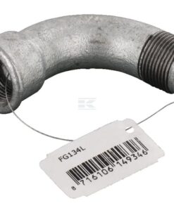 Codo 90° hemb/macho galv. 3/4"