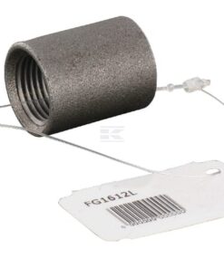 Manguito de soldar negro 1/2"