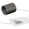 Manguito de soldar negro 3/8"