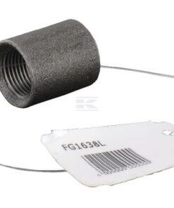 Manguito de soldar negro 3/8"