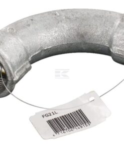 Codo 90° hemb/hemb galv. 1"