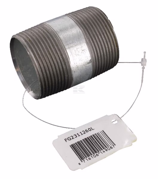 Racor p.tub.galv. 1 1/2"x60mm 1 Racor p.tub.galv. 1 1/2"x60mm