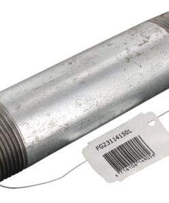 Racor p.tub.galv. 1 1/4"x150mm